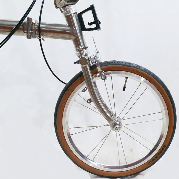 Full aero titanium brompton Clone 16 Inch tri-fold  Bike