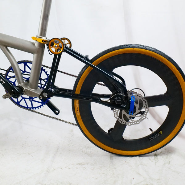 16inch full titanium brompton P line flat disc edition