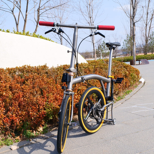 16inch full titanium brompton P line flat disc edition