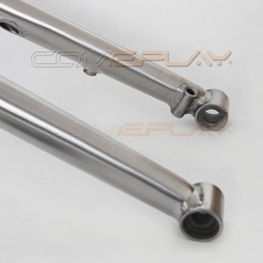 COMEPLAY custom  titanium gravel fork with flat disc mount