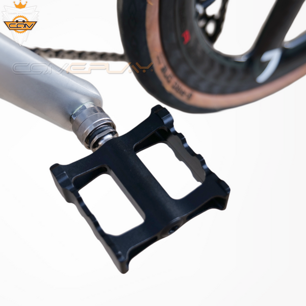 7 speed matte grey full titanium brompton