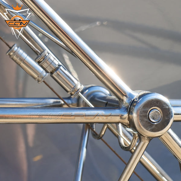 Titanium Alex Moulton AM Brake Cable Splitter Cable Connector