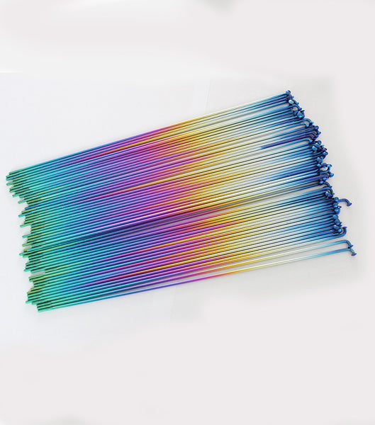 Source Titanium rainbow Spokes