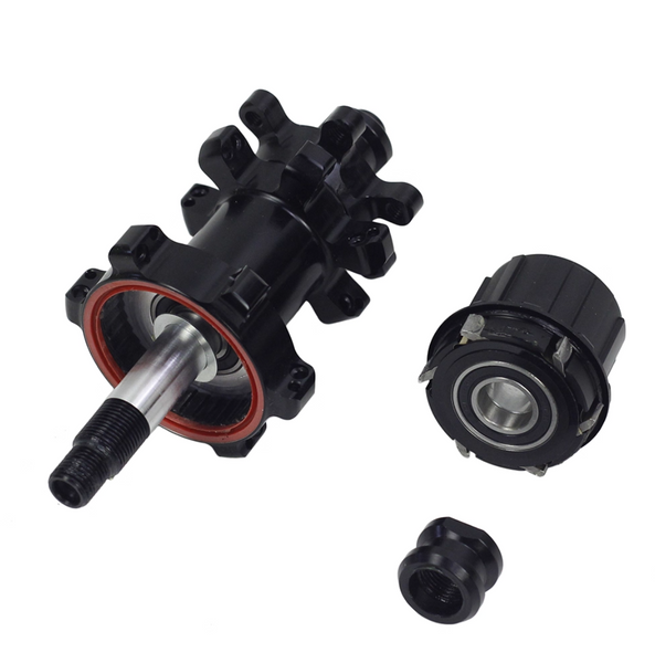 3D print 18inch flat disc mount fork and triangle with wheelset suit for Brompton T Line ( tire max 18x2.0 )