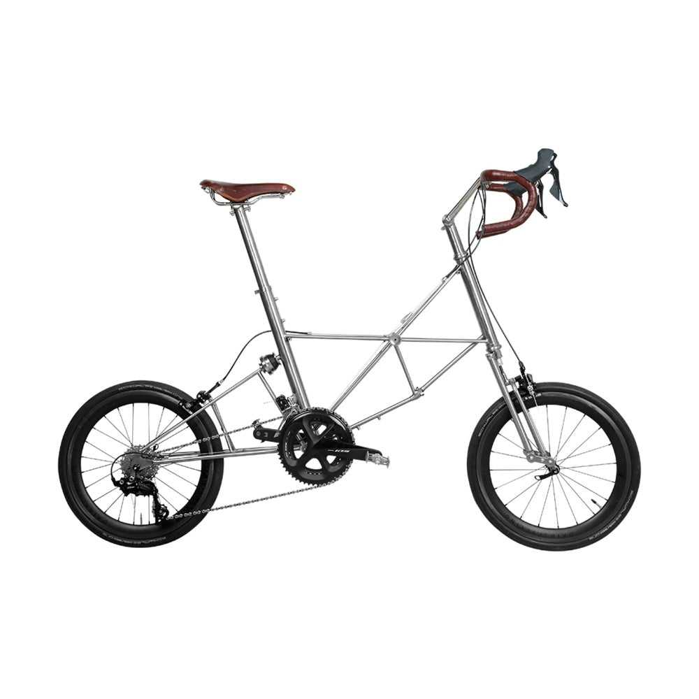 Full aero titanium alex moulton AM GT (Mk III) bike--wishbone type