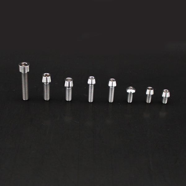 titanium bike bicycle bolts screws washers for whole bike and disc brake