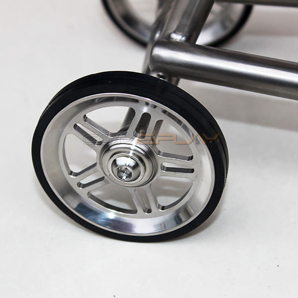 Titanium Eazy Wheels for Brompton Bicycle