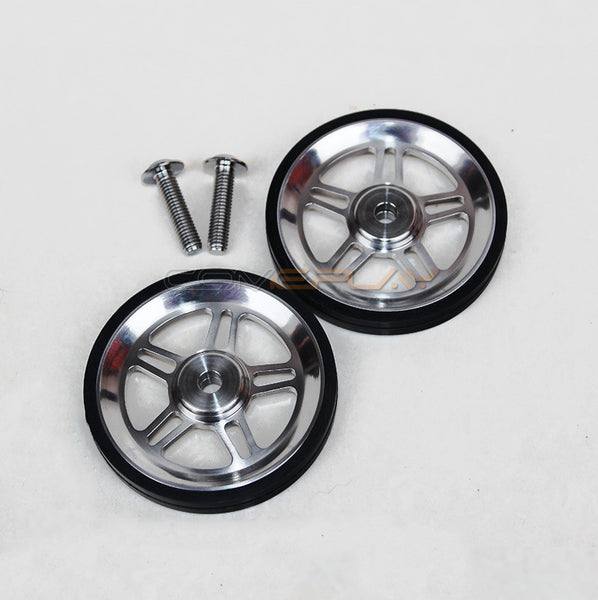 Titanium Eazy Wheels for Brompton Bicycle