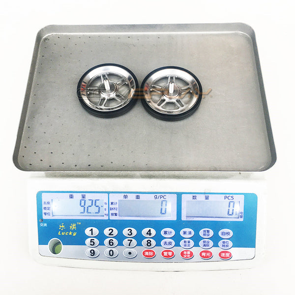 Titanium Eazy Wheels for Brompton Bicycle