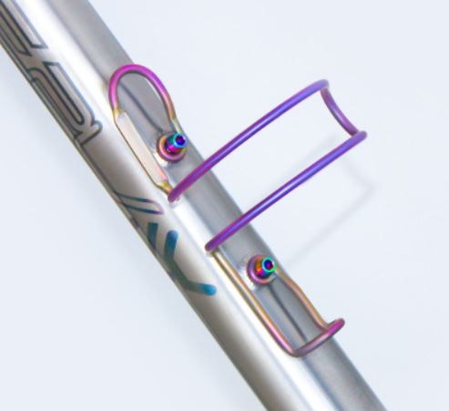 titanium bike bottle cage
