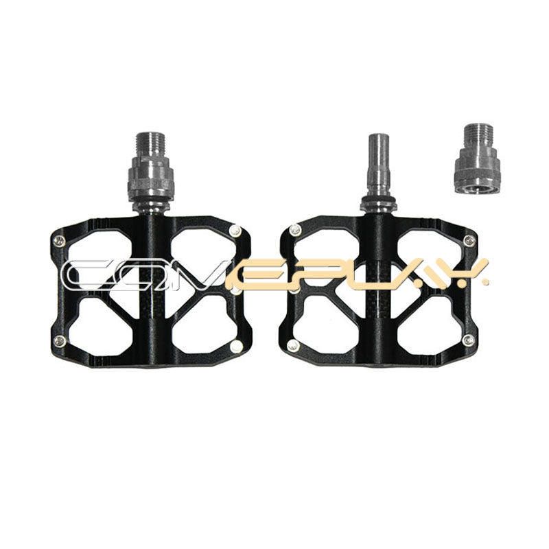 cube pedals Titanium light weight quick release pedals (TITANIUM AXLE, Double QR) – TITANIUM BIKE