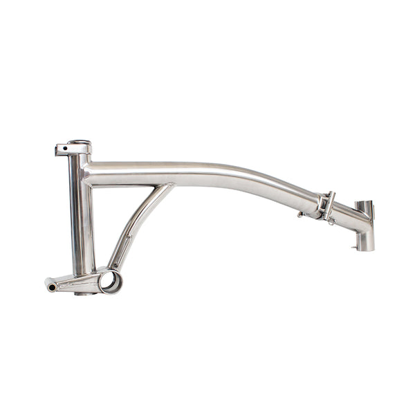 titanium brompton frame polished mirror