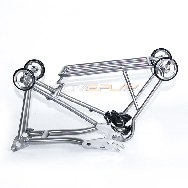 Titanium Standard Rear Rack disc edition For Brompton/3Sixty
