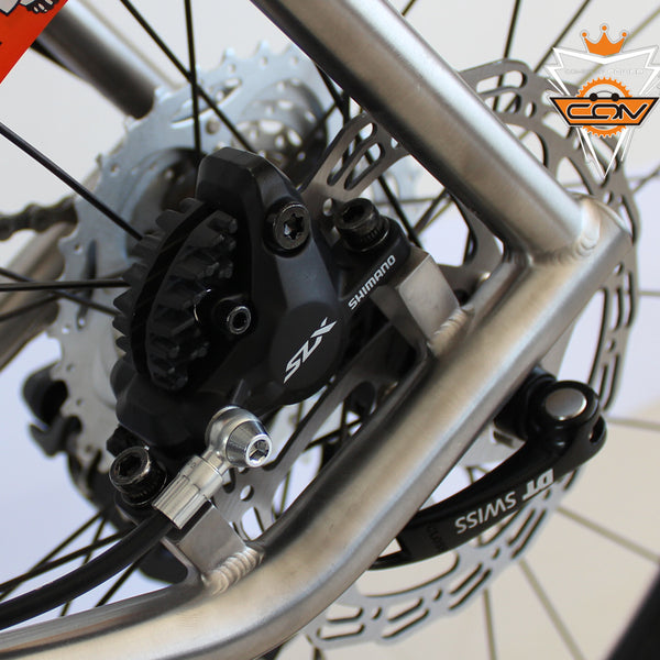 High-end titanium moutain MTB bike