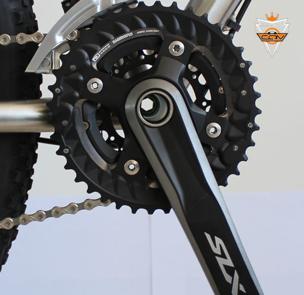 High-end titanium moutain MTB bike