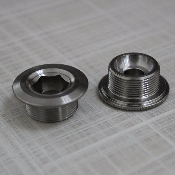 Raw Hex COMEPLAY custom grade5 Ti6Al4v titanium bike bicycle Crank ARM Bolts