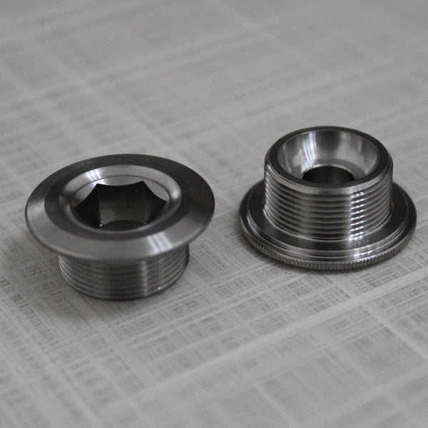 Raw Hex COMEPLAY custom grade5 Ti6Al4v titanium bike bicycle Crank ARM Bolts