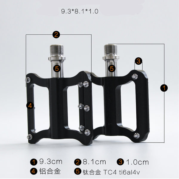 titanium pedal