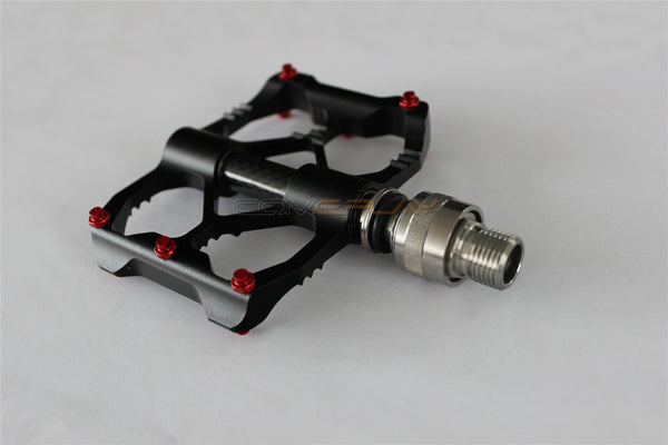 Titanium light weight quick release pedals