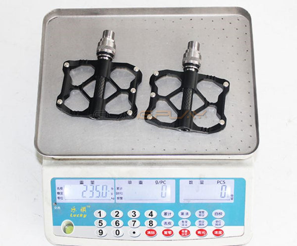 Titanium light weight quick release pedals