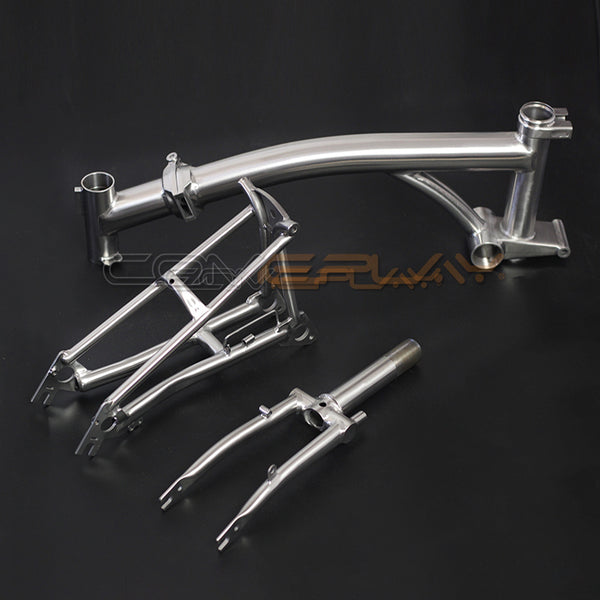 14inch tri-fold mini brompton Mint-compatible titanium framesets