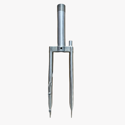 Ultra-Light 3D Printed 16" titanium brompton Fork with Integrated flat Disc Mount (74mm hub)