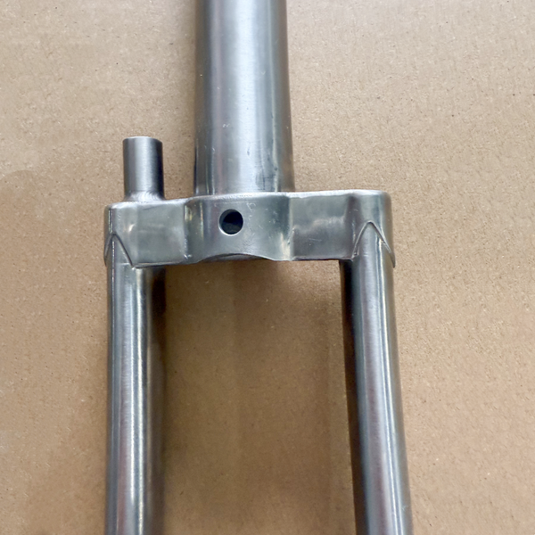 3D Printed 16" titanium brompton Fork 