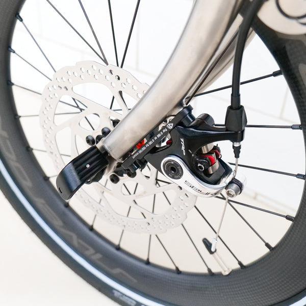 18 inchx2.0 Full Titanium  brompton  gravel 