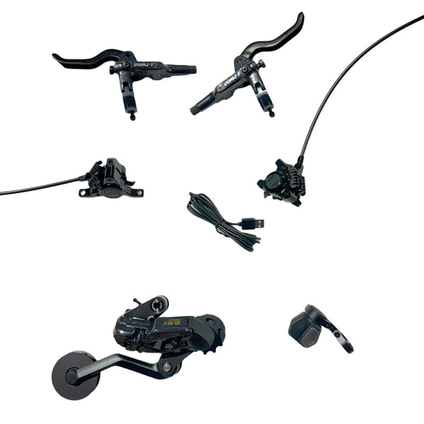 LTWOO eR9 Wireless Electronic Shifting & Hydraulic Disc Brake Groupset – 2026 New, Fits Brompton & Foldable Bikes