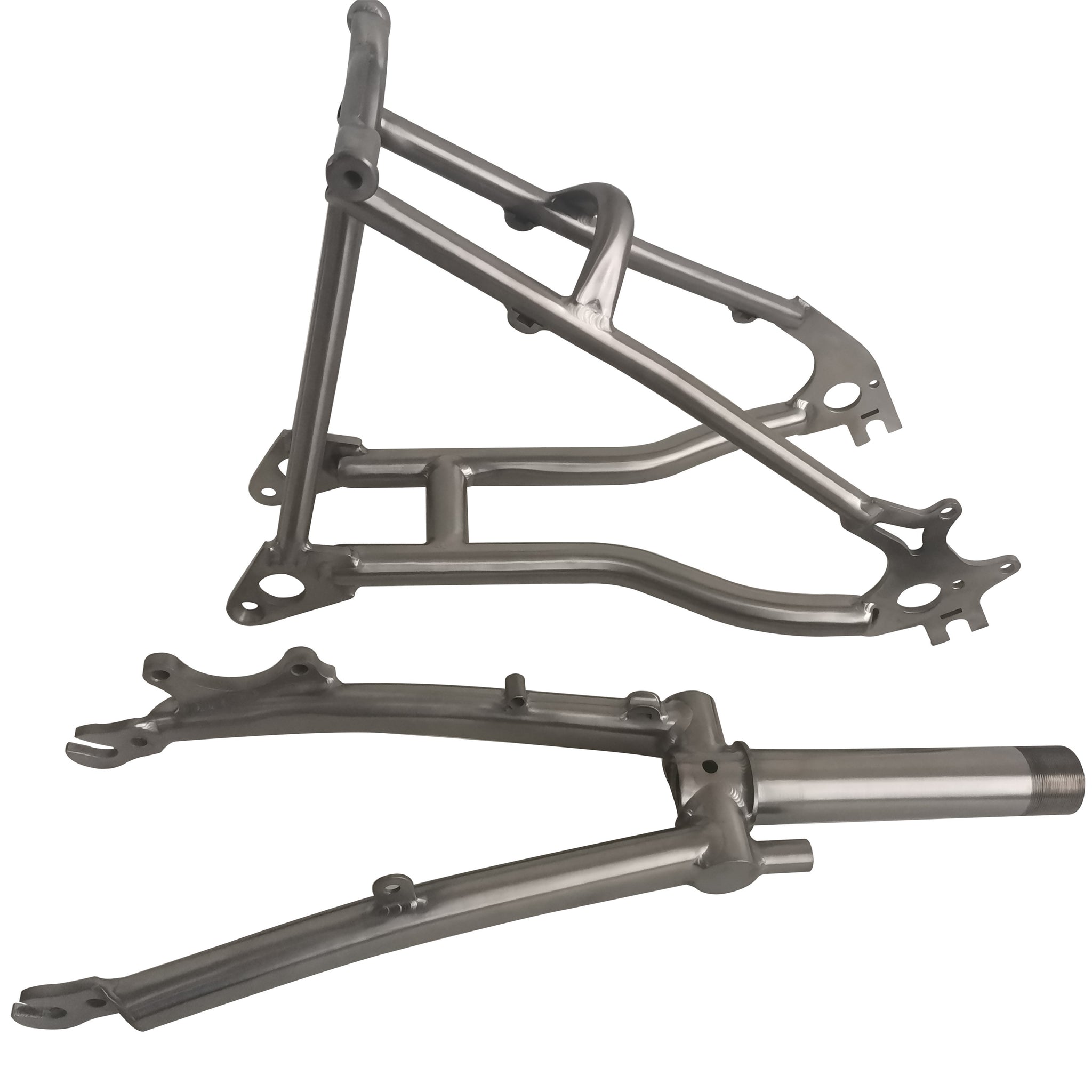  20" Titanium Disc Brake Fork & Rear Triangle Kit for A/C Line