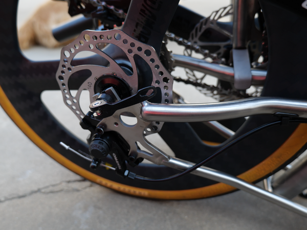 20 inch Full Titanium Trifold brompton Bike with Disc Brake