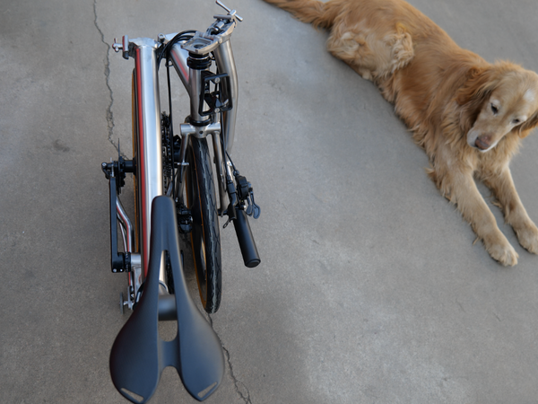 20 inch Full Titanium Trifold brompton Bike with Disc Brake