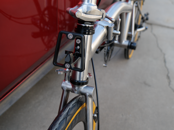 20 inch Full Titanium Trifold brompton Bike with Disc Brake