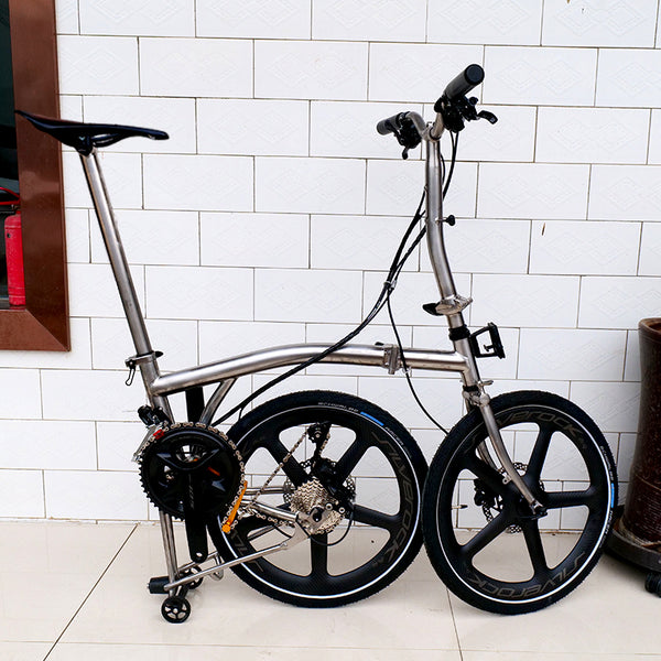20inch Full Titanium brompton 22speed R7000