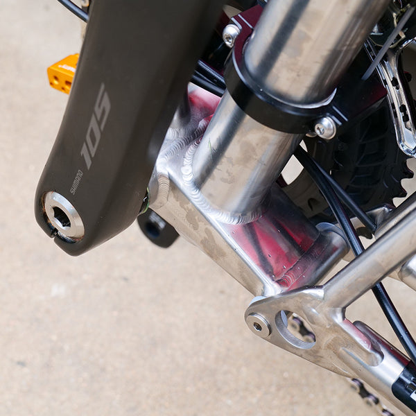 20inch Full Titanium brompton 22speed R7000