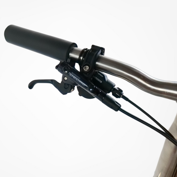 20 inch Full Titanium Trifold brompton Bike with Disc Brake and carbon wheelset