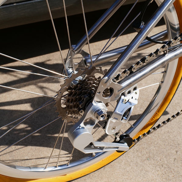 20inch trifold full aero titanium brompton bike rim brake 7 speed 