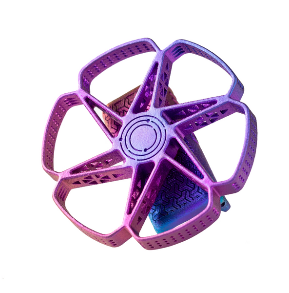 3DO 3D-Printed Titanium Hinge Clamp Knob for Brompton T Line | 34g/Pair | by HEXATI