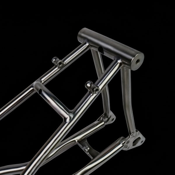 3D Printed Titanium Fork & Triangle for Brompton T Line