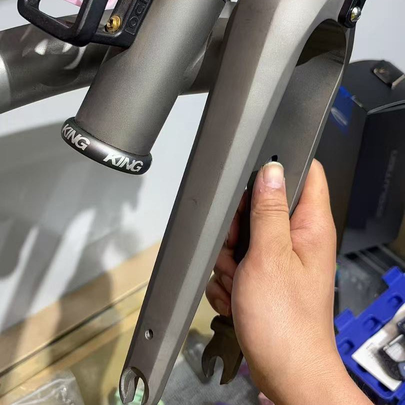 Titanium 3D print front fork  suit for Brompton T Line 