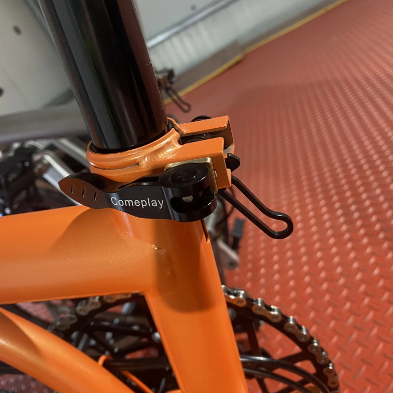 Spingicatena Titanium Novdesign Per Brompton 2/6 Velocità – Set Completo Leggero (Made In Korea)
