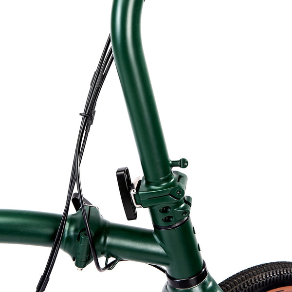 HEXATI T20 ELite – 9.4kg Full‑Aero Titanium Tri‑Fold 20″ Gravel Bike | SRAM Rival AXS 12‑Speed Electronic, Thru‑Axles, Maxxis 20×1.9″ Tires – Ultimate Brompton G Line Alternative