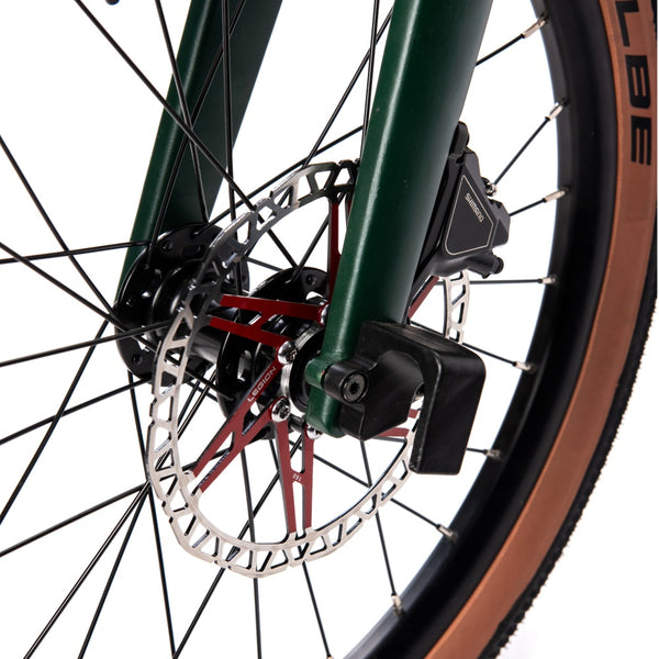 HEXATI T20 ELite – 9.4kg Full‑Aero Titanium Tri‑Fold 20″ Gravel Bike | SRAM Rival AXS 12‑Speed Electronic, Thru‑Axles, Maxxis 20×1.9″ Tires – Ultimate Brompton G Line Alternative
