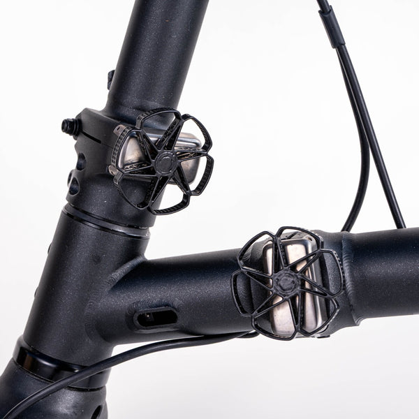 HEXATI T20 ELite – 9.4kg Full‑Aero Titanium Tri‑Fold 20″ Gravel Bike | SRAM Rival AXS 12‑Speed Electronic, Thru‑Axles, Maxxis 20×1.9″ Tires – Ultimate Brompton G Line Alternative