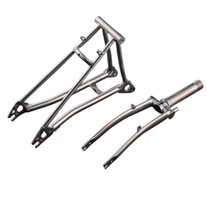 Brompton P Line Titanium Fork, Rear Triangle & Rack Upgrade Kit