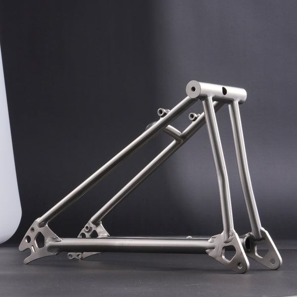 Brompton P Line Titanium Fork, Rear Triangle & Rack Upgrade Kit