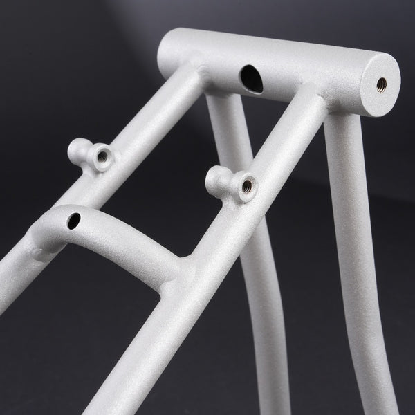 Brompton P Line Titanium Fork, Rear Triangle & Rack Upgrade Kit