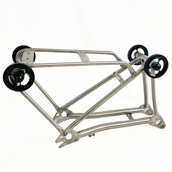 Brompton P Line Titanium Fork, Rear Triangle & Rack Upgrade Kit