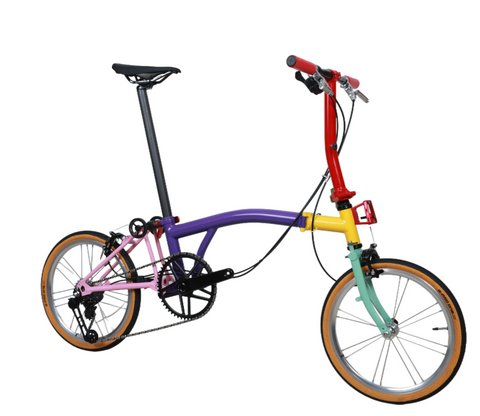 Full aero titanium brompton 16 Inch Bike