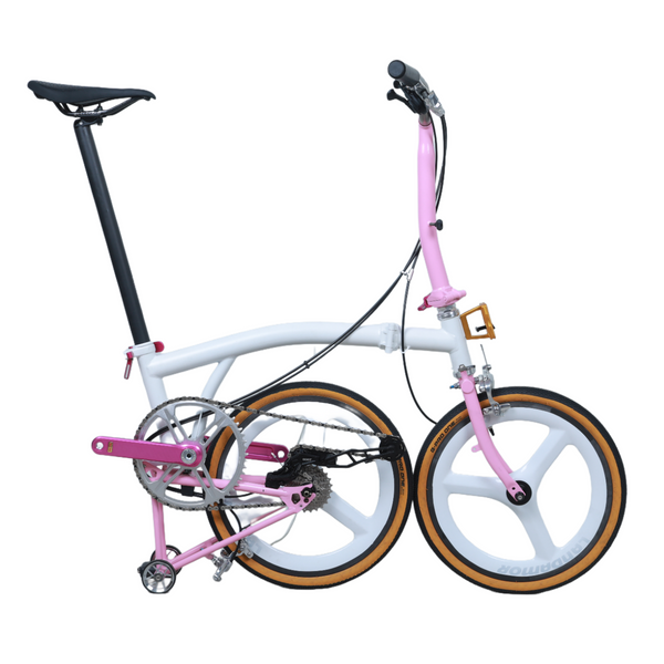 Ultra-light weight  Titanium Brompton